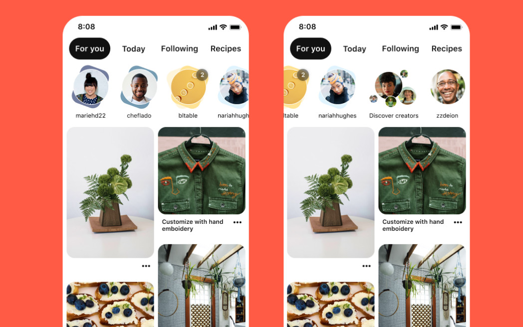 Pinterest Introduces Story Pins Following Streams