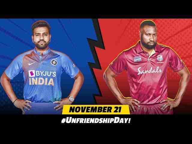 Happy #Unfriendshipday says Rohit Sharma to Keiron Pollard in Star India's New Campaign