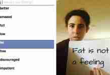 Facebook Replaces Feeling Fat with Feeling Stuffed