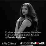 #VogueEmpower #MyChoice