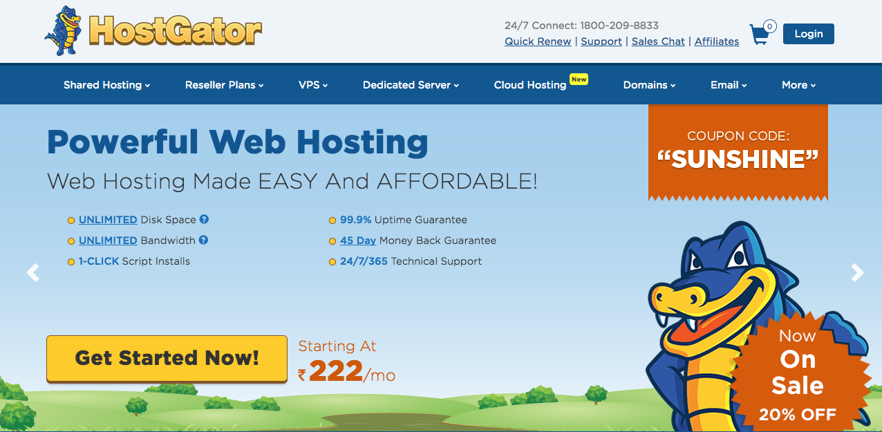 best hosting companies in indi