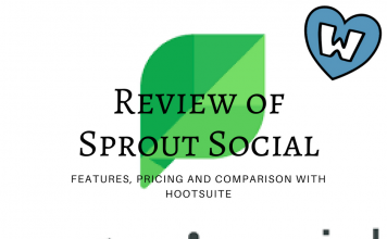 Review of Sprout Social : Features, Pricing and Comparison with HootSuite sprout social review