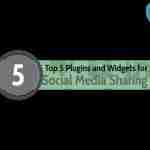 Top 5 Social Media Sharing Widgets and Plugins top social media sharing plugin
