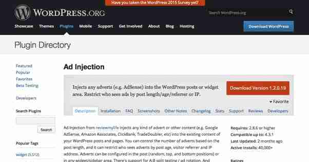 Ad-Injection-Plugin-wordpress