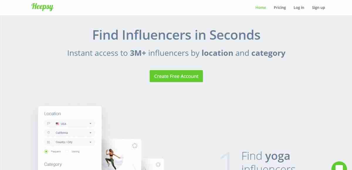 Heepsy - Influencer Marketing Platform
