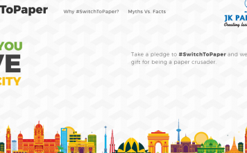 Drizzlin Media’s campaign reaches to over 20 million people through JK Paper’s #SwitchToPaper Switch To Paper campaign