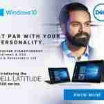 ‘Dell presents a laptop that keeps pace with you’ in their latest Campaign Dell_sridhar-_