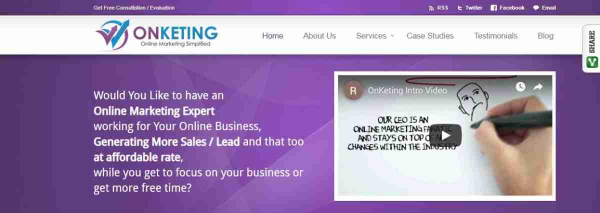 ONKETING agency in Mumbai