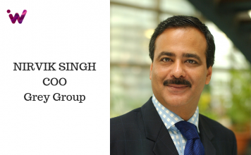 NIRVIK SINGH PROMOTED TO GLOBAL COO ROLE AT GREY GROUP nirvik singh COO grey group