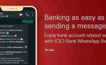ICICI Bank Announced WhatsApp Banking Services ICICI WhatsApp Banking