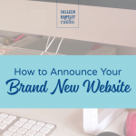 4 Step Guide to Launch Your New Website