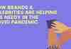 How Brands & Celebrities are Helping the Needy In the Covid Pandemic How Brands & Celebrities are Helping the Needy In the Covid Pandemic